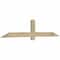Ekena Millwork Eugene Rough Sawn Timber Gable Bracket, Douglas Fir, 72"W x 15"H x 2"D x 4"F, 5/12 Pitch GBW072X15X0204EUG00RDF - alternate 2